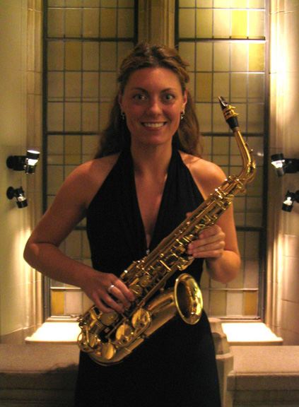 Barbra Larsen - alto saxophone